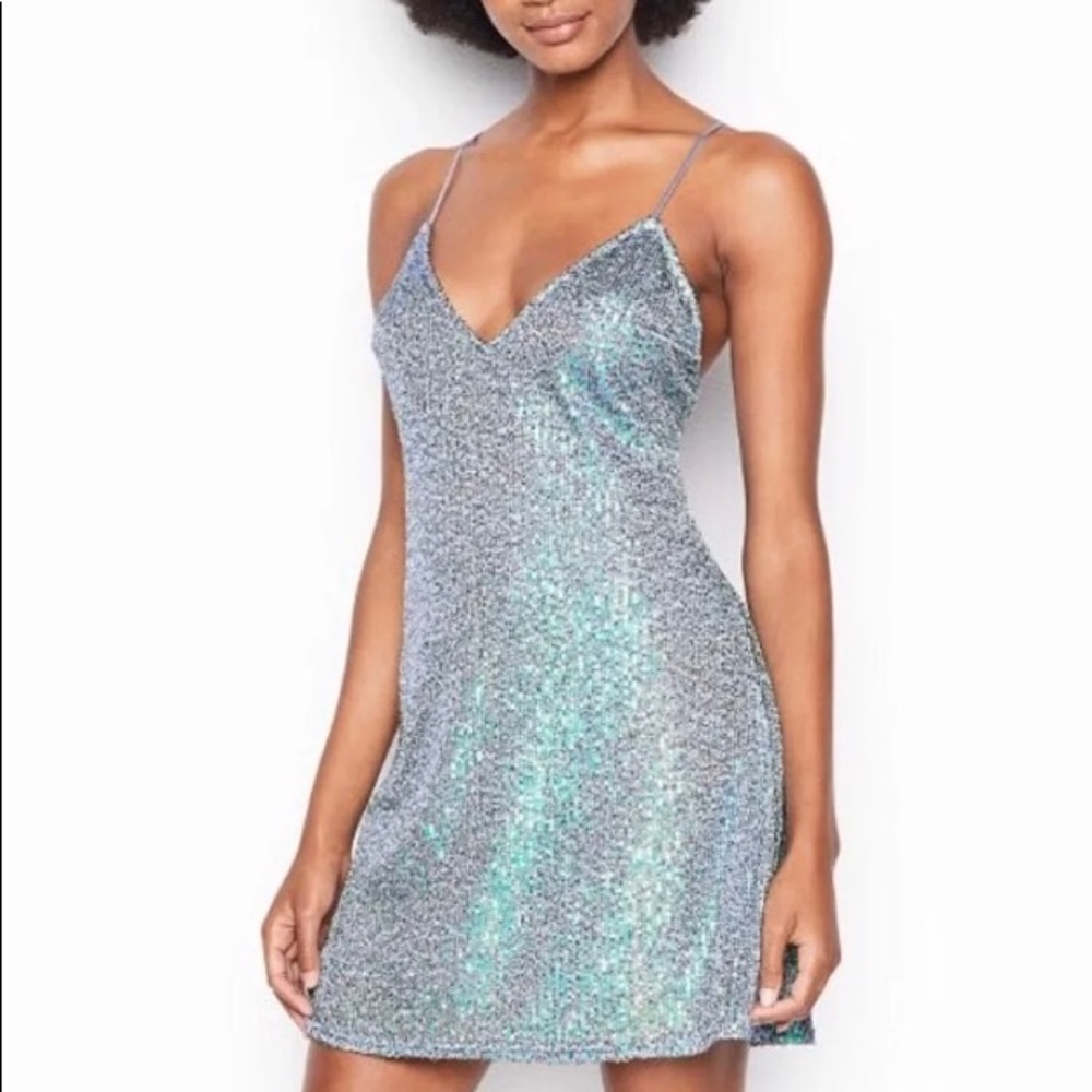 Victorias secret sequin slip M